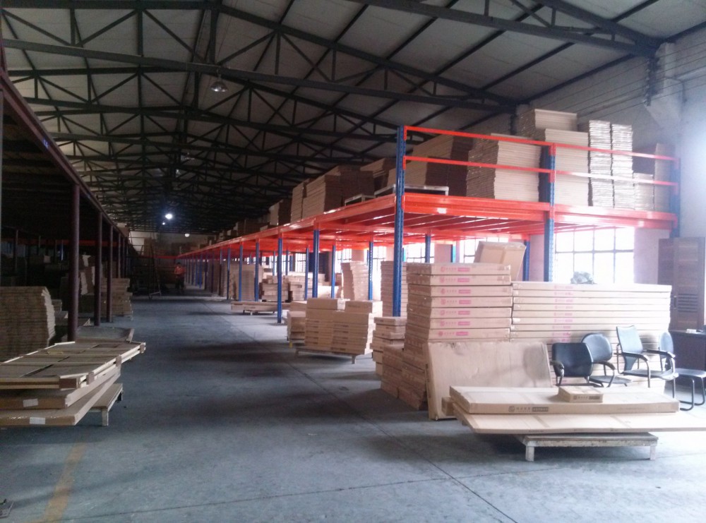 Furniture Factory Mezzanine Floor Racking