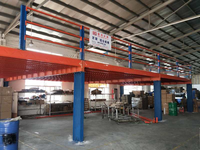 Warehouse shelf show in Jiangmen Zhibo Fair