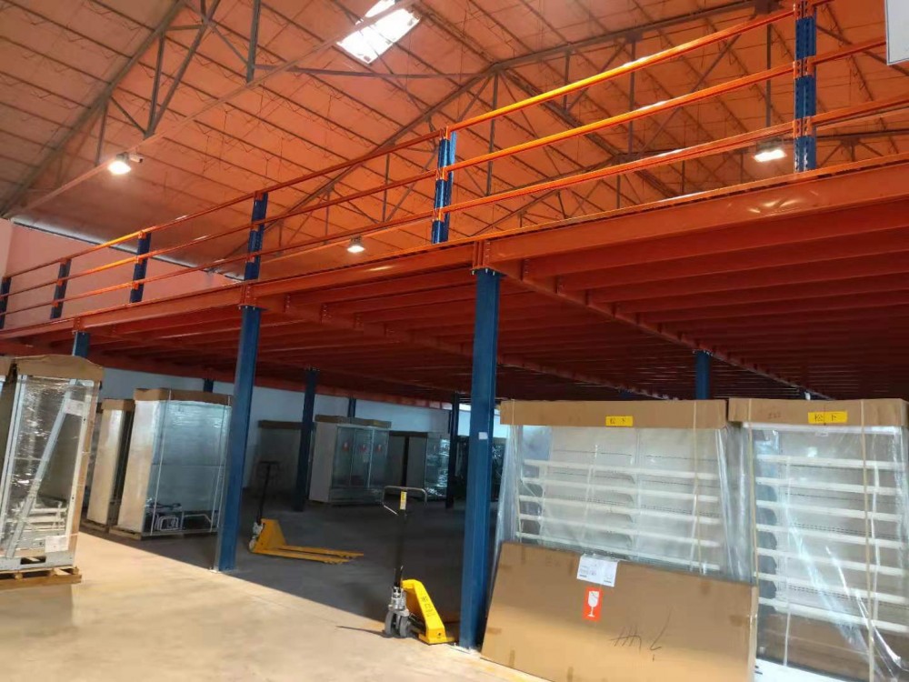 Steel Structure Shelves Of Mezzanine floor Racking System