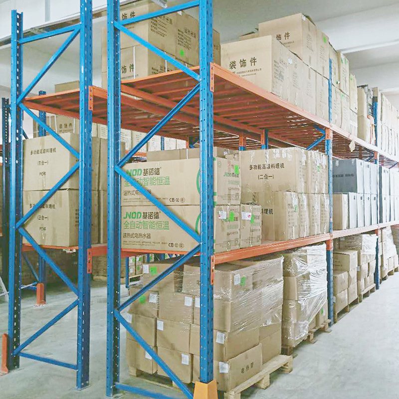 Zhongshan warehouse shelf bearing frame - the role of the clamping plate beam shelf.