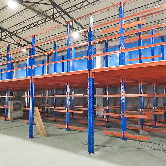 Are attic shelves suitable for warehouses with strict fire protection requirements?