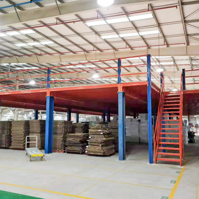 Guangdong shelf factory direct sales three-story loft platform