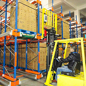 What kind of warehouse is suitable for the use of shuttle racks?