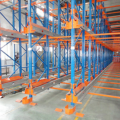 Shuttle rack automated storage rack leader